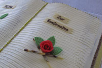 Torte als Buch zur Konfirmation